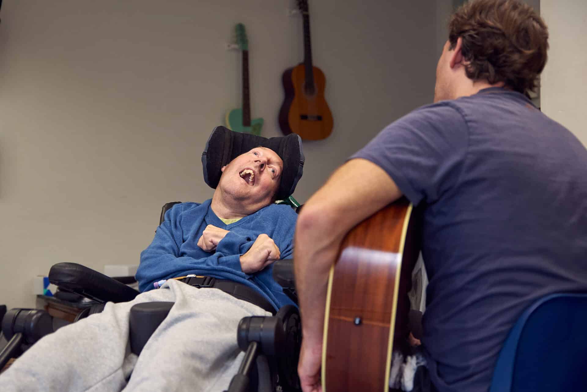 Music therapy at Headway East London